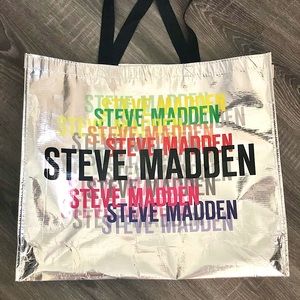 Steve Madden Metallic Reusable Tote Bag